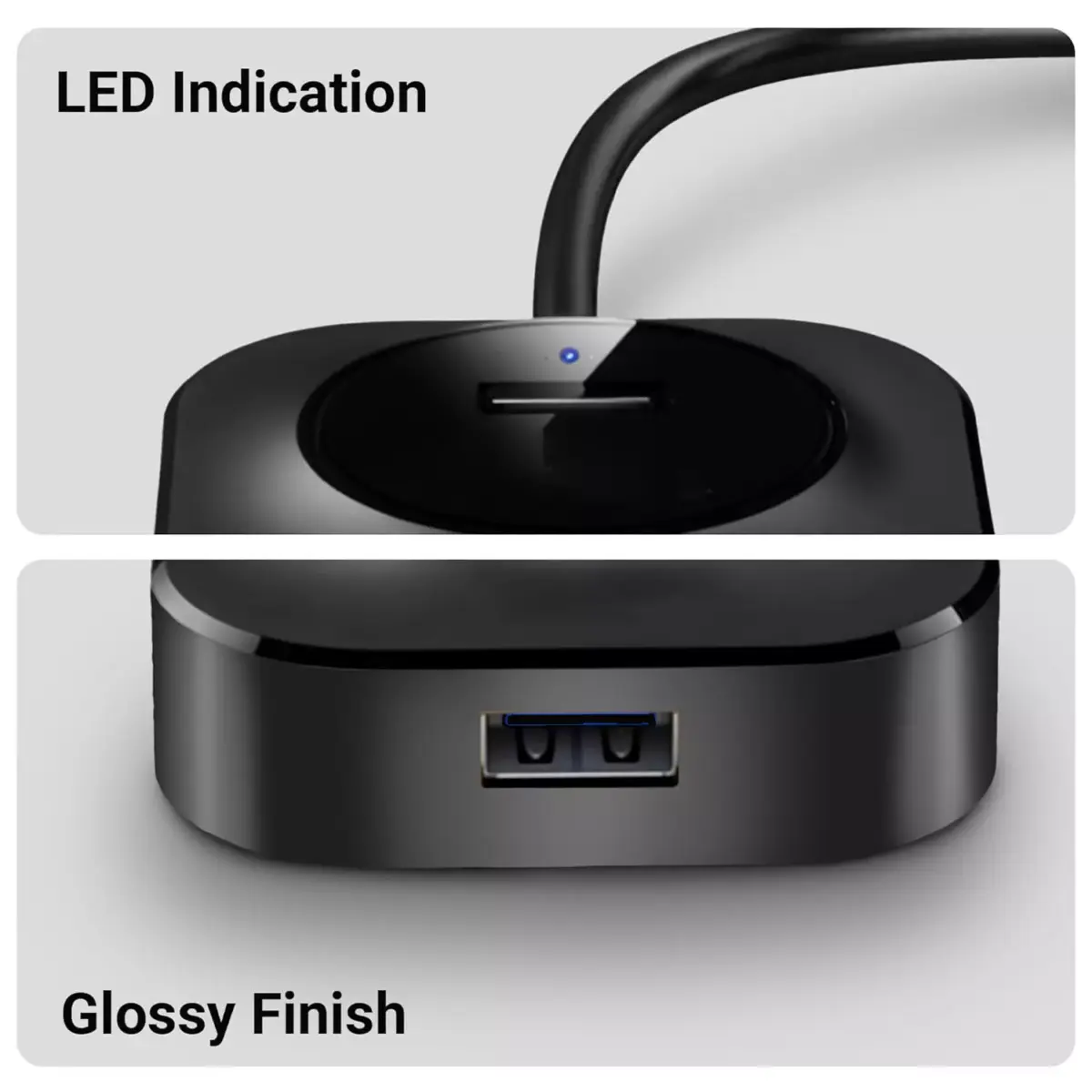 USB HUB 4 Port With Micro B Port For Power