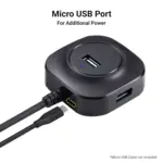 USB HUB 4 Port With Micro B Port For Power