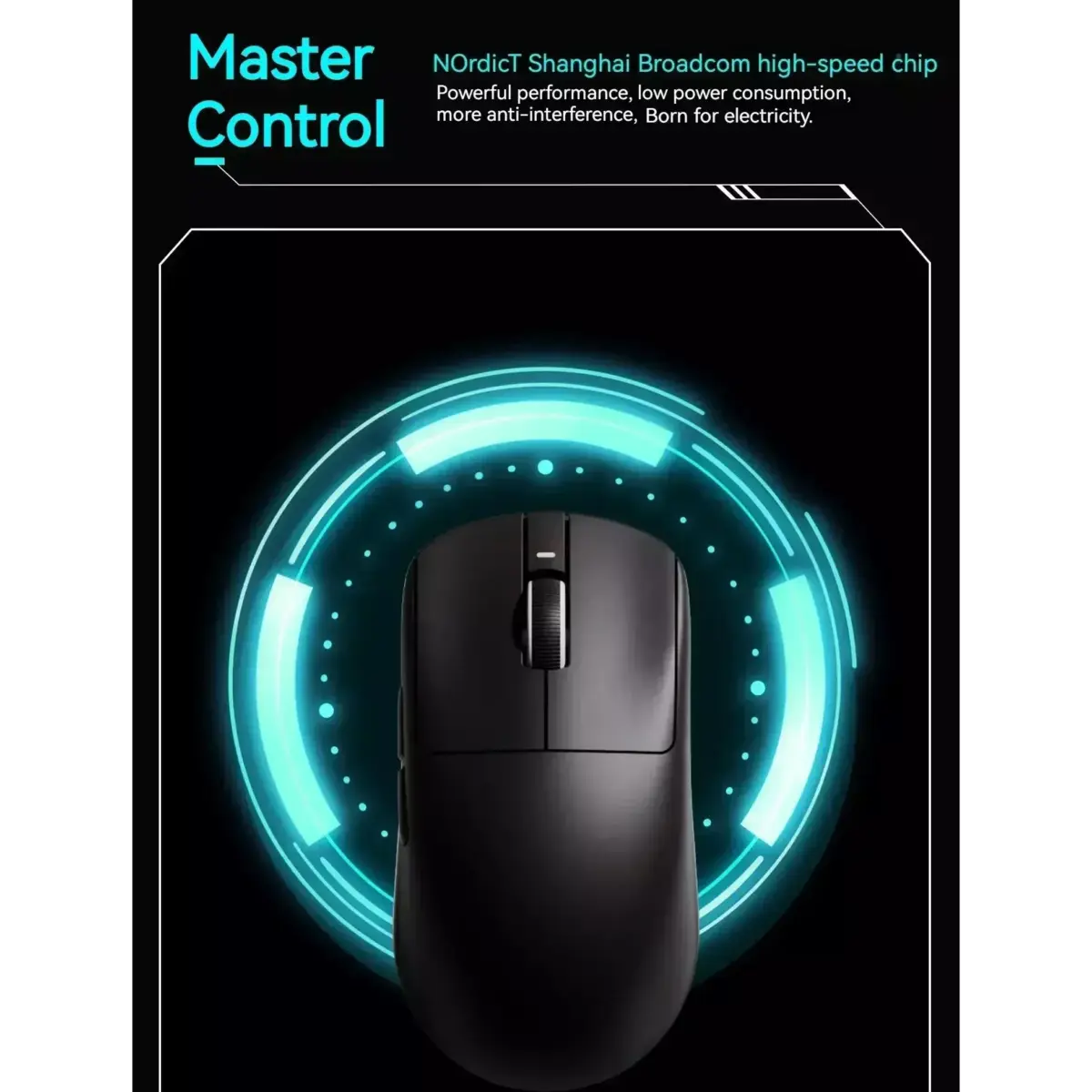 VXE Dragonfly R1 Pro Max Wireless, Wired - Optical Sensor 26,000 DPI PAW3395 - Chip Nordic 52840 - Battery Life 150 Hour - 54 Grams ( White)