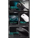 VXE Dragonfly R1 Pro Max Wireless, Wired - Optical Sensor 26,000 DPI PAW3395 - Chip Nordic 52840 - Battery Life 150 Hour - 54 Grams ( White)