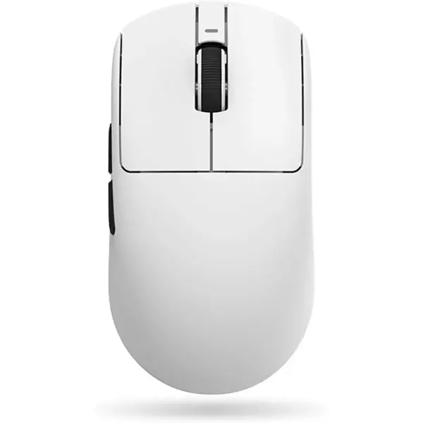 VXE Dragonfly R1 Wireless, Bluetooth, Wired - Optical Sensor 26,000 DPI PAW3395 - ChipBEKEN Compx - Battery Life 40 Hour - 51Grams ( White)