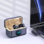 Wireless Microphone (2 TX + 1 RX + Charging Case), Wireless Lapel Mic with 48KHz16Bit, Noise Cancellation, 200ft Range, 40H Battery for TikTok, YouTube, Vlogging, Video Recording, Streaming