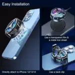 X36 RGB Phone Cooler Gaming Fan, Gaming, With Digital Display (Black)