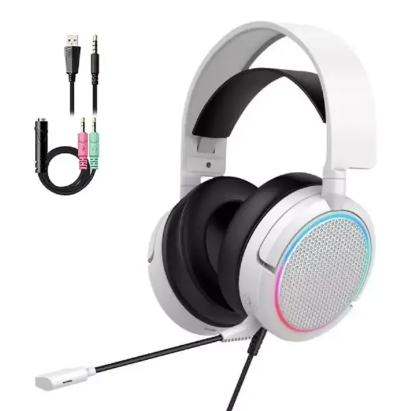 Python Fly X3 PRO Gaming Headset - Stereo Sound (White)