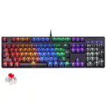 MOTOSPEED CK107 RGB Gaming Mechanical Keyboard - Red Switches
