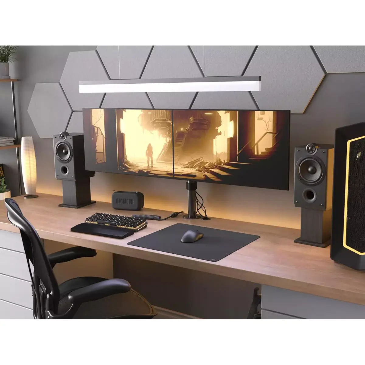 Glorious Gaming Model D 2 PRO 4K8K Polling Wireless Gaming Mouse - 100M clicks, 62g Superlight - 26K DPI BAMF 2.0 Sensor