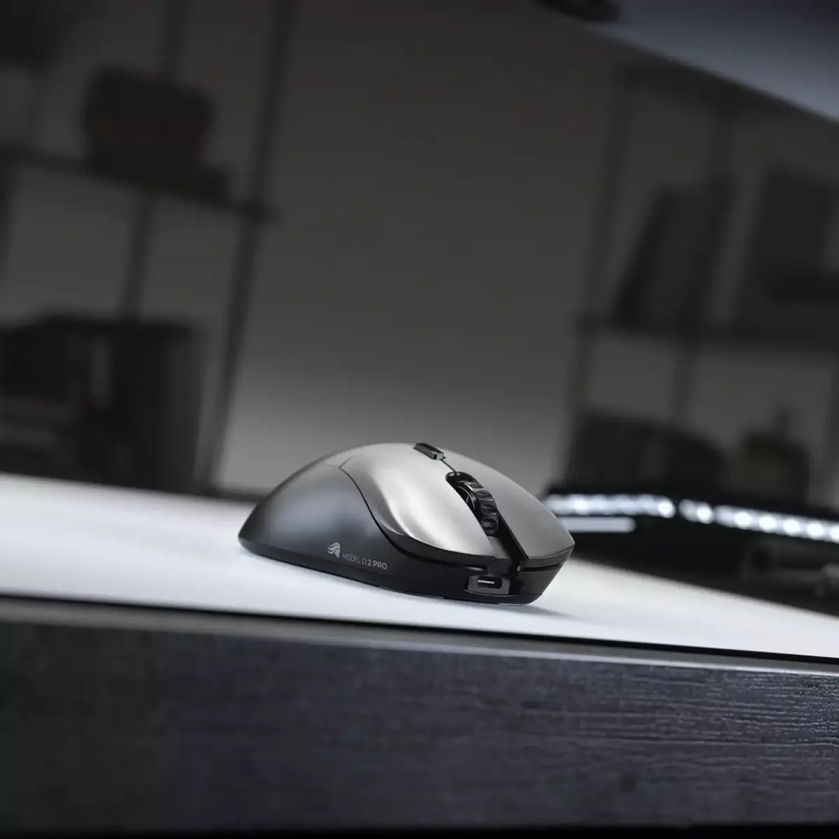 Glorious Gaming Model D 2 PRO 4K8K Polling Wireless Gaming Mouse - 100M clicks, 62g Superlight - 26K DPI BAMF 2.0 Sensor