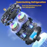 Guqile FS06 Phone Cooler Dual Cooling Fan
