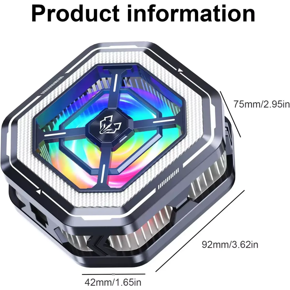 HL01 Phone Cooler Fan RGB 15W