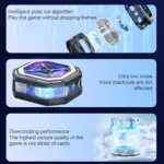 HL01 Phone Cooler Fan RGB 15W