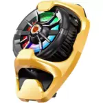 MEMO DL22 Back Clip Phone Cooler (Yellow)