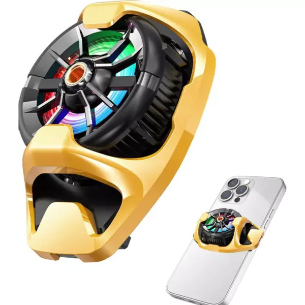 MEMO DL22 Back Clip Phone Cooler (Yellow)