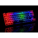 MODECOM VOLCANO LANPARTY RGB - Outemu Brown - Double-Shot Keycaps - Aluminium Housing - Full RGB backlighting (16.7 million colors) -Full Keys Anti Ghosting (White)