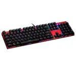 MOTOSPEED CK104 RGB Gaming Mechanical Keyboard - Brown Switches (Red)