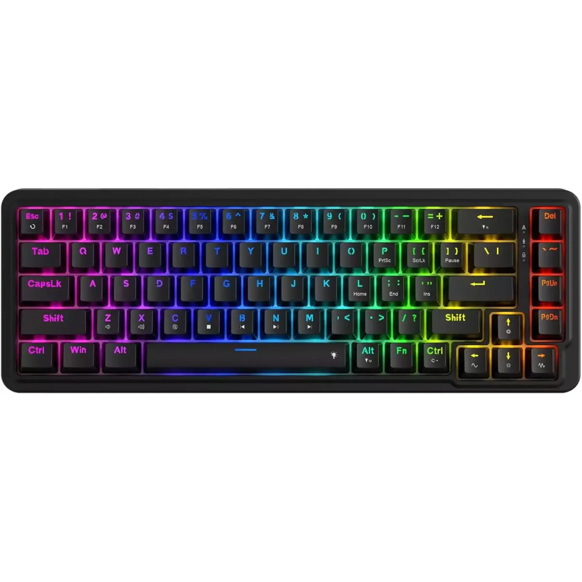 Redragon K709 NOVA 65% Wired Gasket RGB Gaming Mechanical Keyboard, Quiet Custom Linear Switch