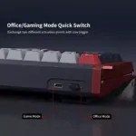SKYLOONG GK68 HE Pro CNC Aluminum RGB Gaming Magnetic Keyboard - Magnetic Switch Hall Effect Hot Swappable - 8000 Hz Polling - Rate Rapid Trigger 0.01mm (Blackberry)