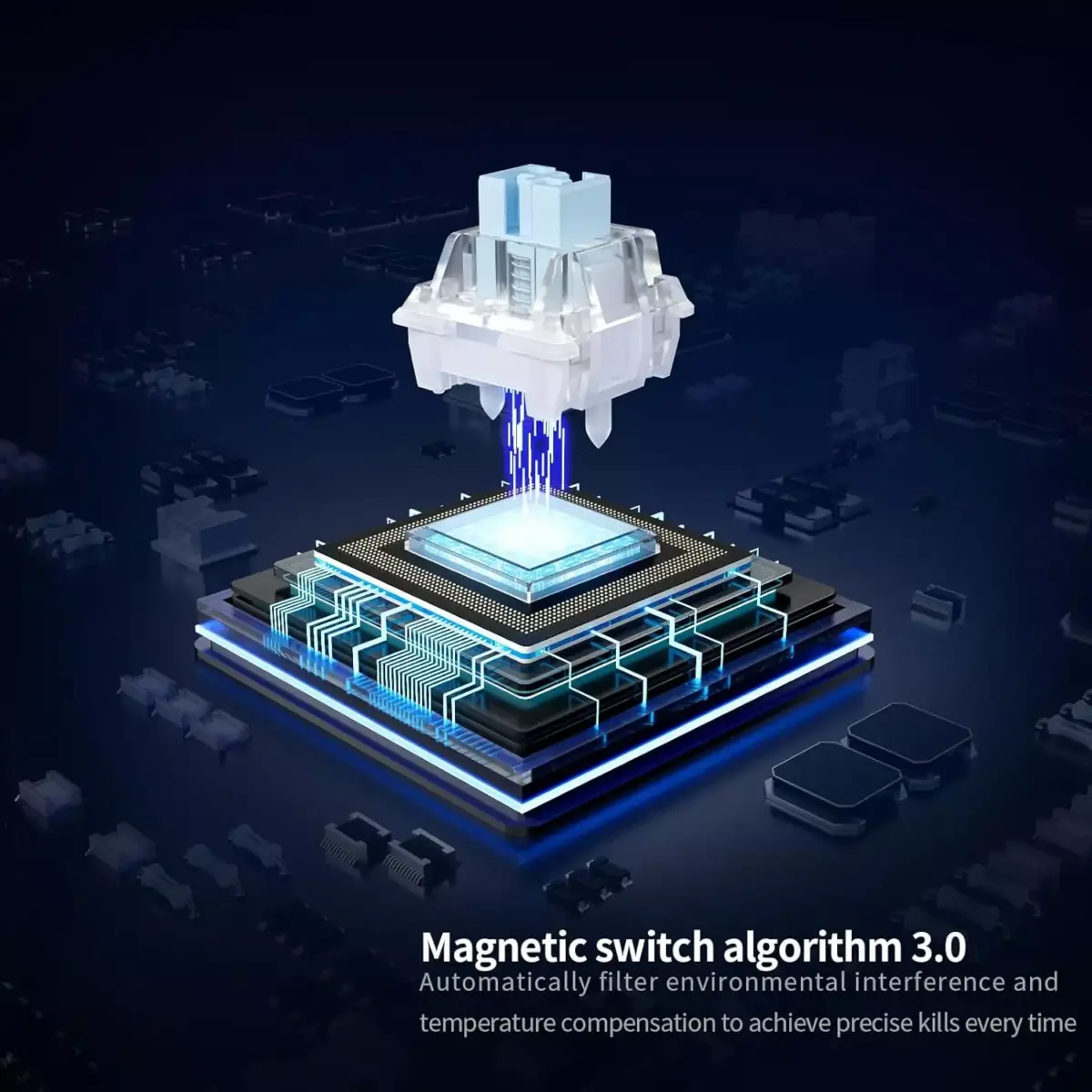 SKYLOONG GK68 HE Pro CNC Aluminum RGB Gaming Magnetic Keyboard - Magnetic Switch Hall Effect Hot Swappable - 8000 Hz Polling - Rate Rapid Trigger 0.01mm (Blackberry)