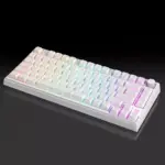 SKYLOONG GK75 HE RGB Gaming Magnetic Keyboard - Magnetic Switch Hall Effect Hot Swappable - 8000 Hz Polling - Rate Rapid Trigger 0.01mm (White)
