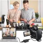 Video Capture Card with Audio, Capture Card with 4K HDMI Loop Out, 1080P 60FPS Video Recorder, Capture Card for Switch/PS4/PS5/X Box/OBS/Camera/PC, for Streaming/Gaming/Broadcasting/Video Conferences
