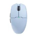 AIGO GM80 Plus 3 Mode Wireless, Bluetooth & Wired Gaming Mouse - 12,000 DPI Optical Sensor PAW3311 - Lightweight 52G - Polling Rate 1000 Hz (Blue)