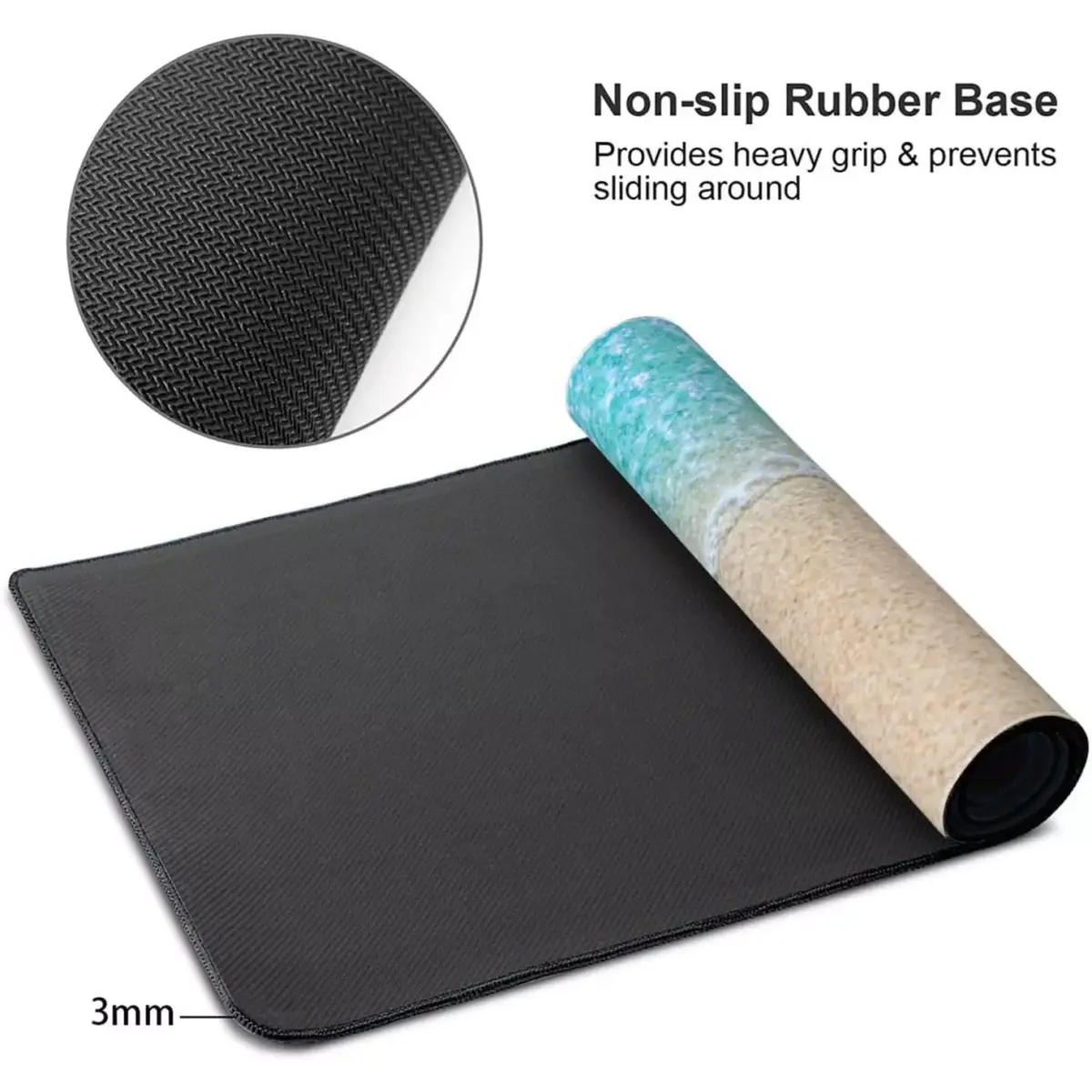 Blue Sand Gaming Mouse Pad - Extended Size 80 x 30 CM