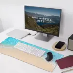 Blue Sand Gaming Mouse Pad - Extended Size 80 x 30 CM