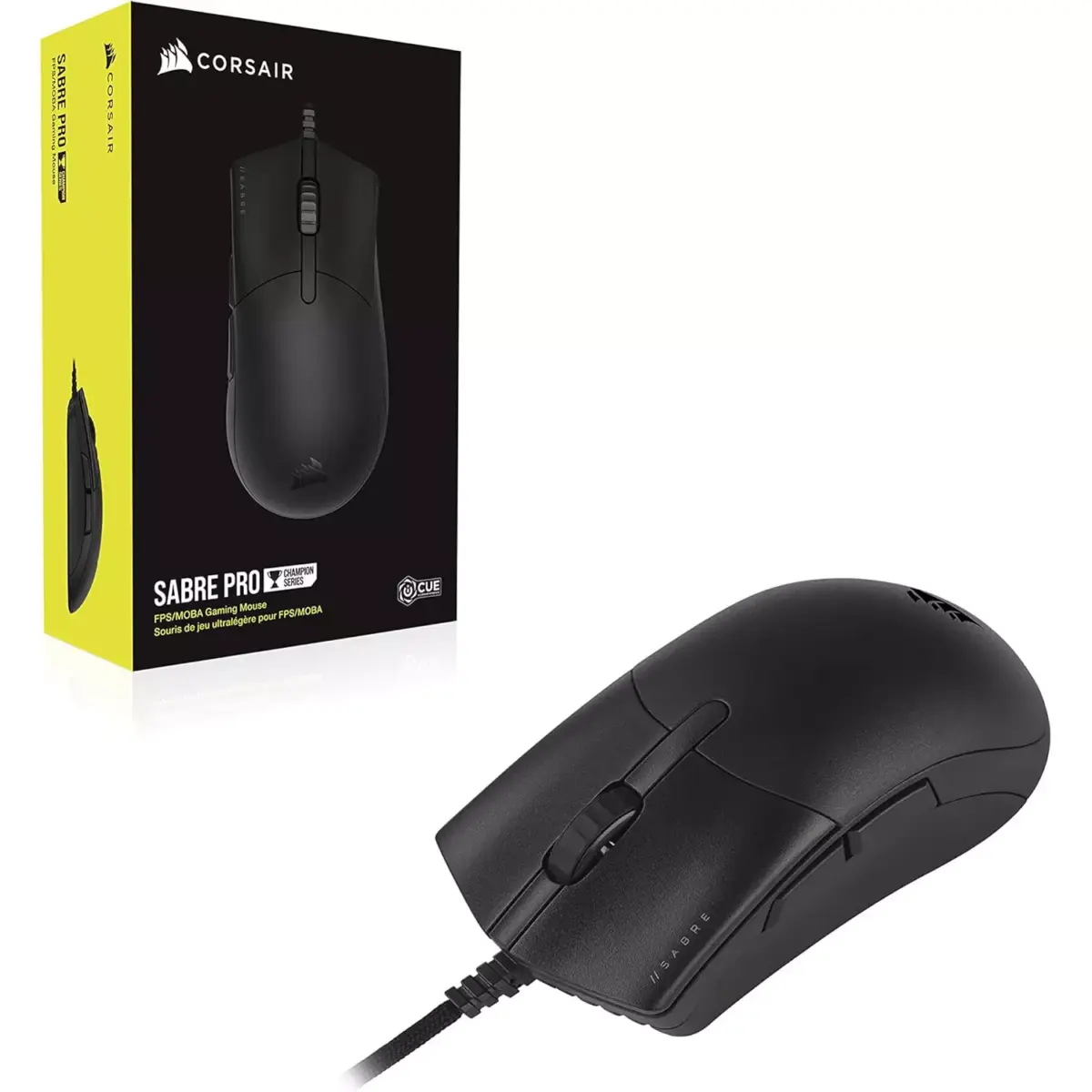 CORSAIR Sabre PRO Champion Series Gaming Mouse - 18,000 DPI - 8K Polling Rate