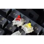 GATERON G Pro 3.0 Yellow Tactile Switches RGB Pre-lubed 5 pins for Gaming Mechanical Keyboard (Pack 35)