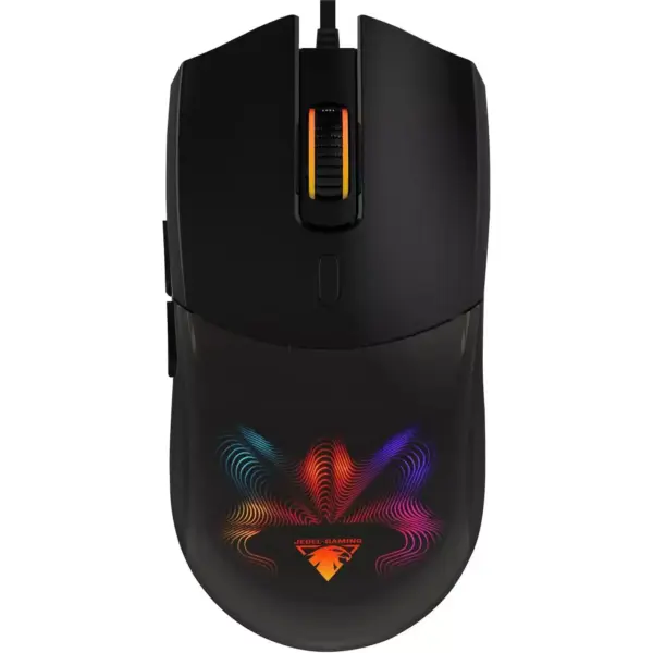 JeDEL GM1320 RGB Gaming Mouse - Optical Sensor 7200 DPI - Polling Rate 1000Hz - 7 Buttons Braided cable