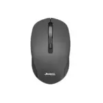 JeDEL WD156 Wireless 2.4Ghz , Bluetooth Rechargeable Mouse - Optical Sensor 1600 DPI - 4 Buttons (Black)