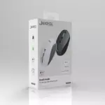 JeDEL WD156 Wireless 2.4Ghz , Bluetooth Rechargeable Mouse - Optical Sensor 1600 DPI - 4 Buttons (Black)