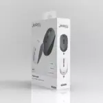 JeDEL WD156 Wireless 2.4Ghz , Bluetooth Rechargeable Mouse - Optical Sensor 1600 DPI - 4 Buttons (Black)