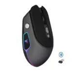 JeDEL WH104 Wireless 2.4Ghz , Bluetooth Rechargeable Mouse - Optical Sensor 3200 DPI - 6 Buttons