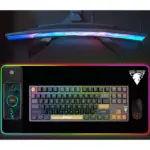 Jedel WKL102 3-Mode Wireless, Bluetooth, Wired Gaming Mechanical Keyboard - Hotswapple Blue Switches - Full Keys Anti Ghosting