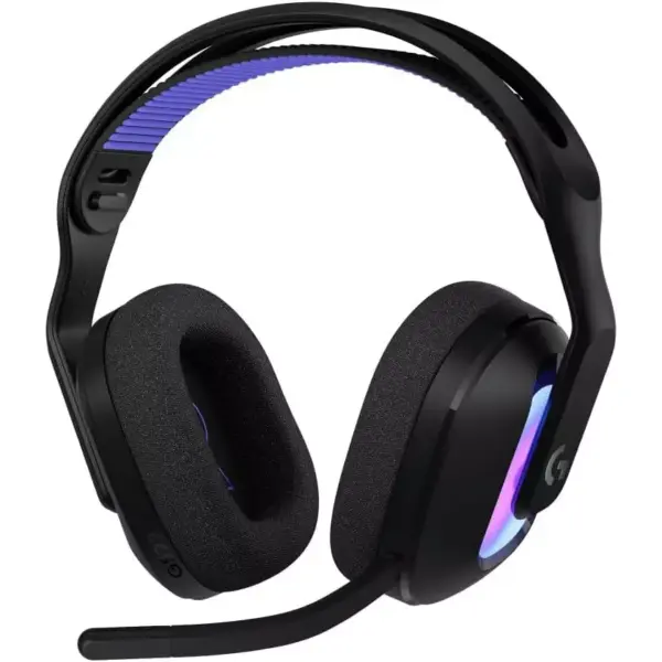 Logitech G522 Tri-Connectivity with LIGHTSPEED, Bluetooth, USB Gaming Headset, LIGHTSYNC RGB, Full Bandwidth Mic & Advanced Synchronised Audio (Black)