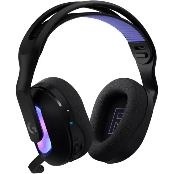 Logitech G522 Tri-Connectivity with LIGHTSPEED, Bluetooth, USB Gaming Headset, LIGHTSYNC RGB, Full Bandwidth Mic & Advanced Synchronised Audio (Black)