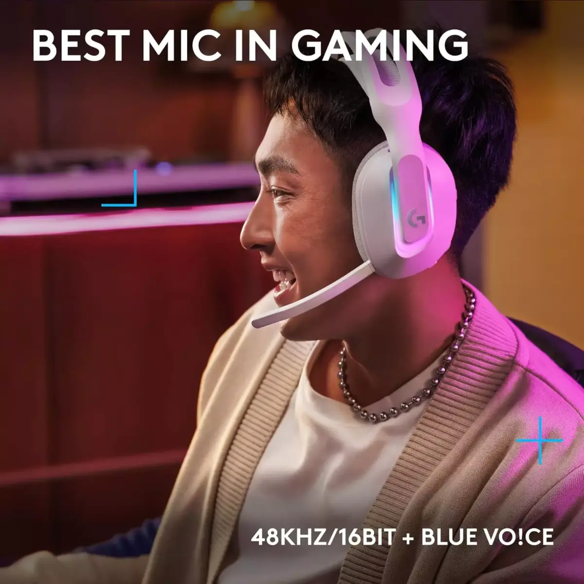 Logitech G522 Tri-Connectivity with LIGHTSPEED, Bluetooth, USB Gaming Headset, LIGHTSYNC RGB, Full Bandwidth Mic & Advanced Synchronised Audio (Black)