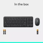 Logitech MK250 Bluetooth Wireless Mouse and Keyboard Combo (Arabic)