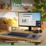 Logitech MK250 Bluetooth Wireless Mouse and Keyboard Combo (Arabic)