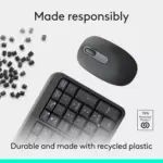 Logitech MK250 Bluetooth Wireless Mouse and Keyboard Combo (Arabic)