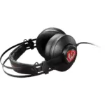 MSI H991 Wired Gaming Headset, Built-in Mic, Noise Cancellation, In-line Control, Ergo Design, Adjustable Headband for PC, PS4, PS5, Xbox One, Switch, Notebook/Mobile