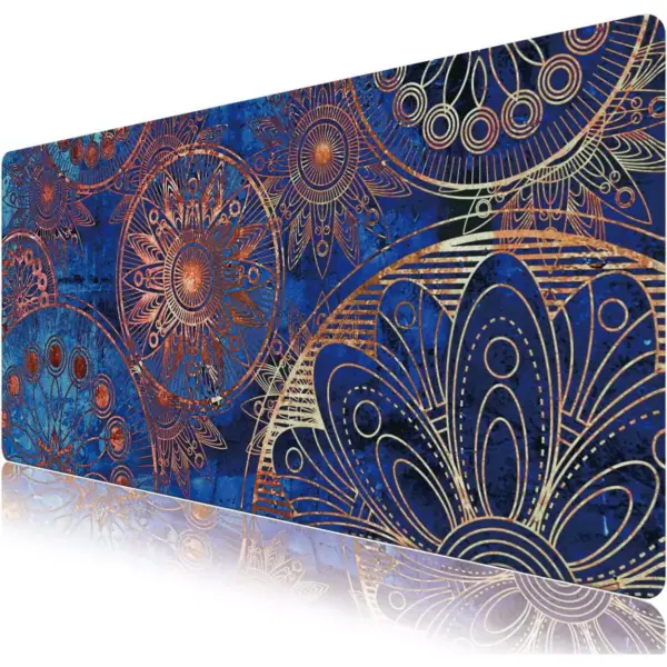 Mandala Design Gaming Mouse Pad - Extended Size 80 x 30 CM