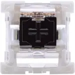 Outem Black Switches, 3-Pin Tactile 50gf Dustproof Key Switches For Redragon T-DAGGER Keyboard (Pack 32)