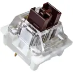Outem Brown Switches, 3-Pin Tactile 50gf Dustproof Key Switches For Redragon T-DAGGER Keyboard (Pack 32)