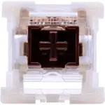 Outem Brown Switches, 3-Pin Tactile 50gf Dustproof Key Switches For Redragon T-DAGGER Keyboard (Pack 32)