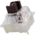 Outem Brown Switches, 3-Pin Tactile 50gf Dustproof Key Switches For Redragon T-DAGGER Keyboard (Pack 32)
