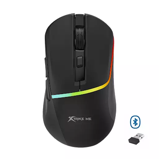 Xtrike Me GW322 Rechargeable Wireless, Bluetooth Gaming Mouse, Optical Sensor 3200 DPI