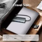 Acer USB C Hub, 7 in 1 Multi-Port Adapter for Laptop, 4K, HDMI Splitter with 2 USB A 3.1 & Type-C to HDMI Data Port, PD 100W Charging, SD Card Reader for Computer, Desktop, Space Grey