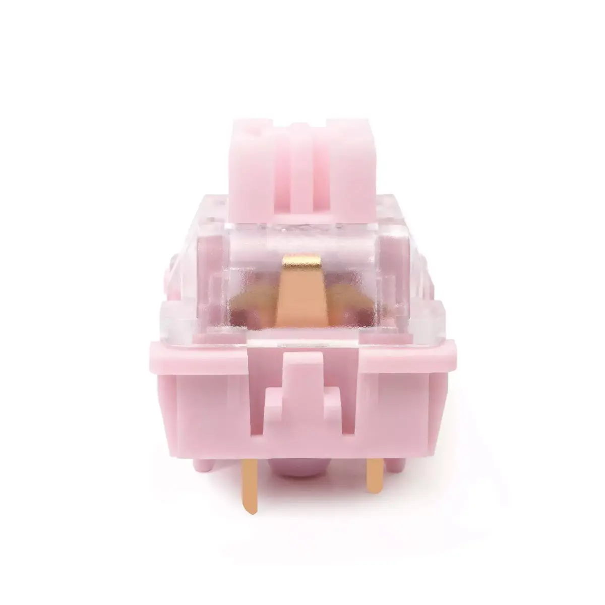KTT Rose Pink Switches, 3-Pin Linear 38gf Dustproof Key Switches For Redragon T-DAGGER Keyboard (Pack 35)