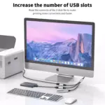USB Splitter Y Cable,USB 1 Male to 3 Female Extension Cord Connector,Dual Double USBA Port Extender Hub,Data&Charger Power Split Adapter for Mac,Laptop,PC,Xbox One Series X/S,PS4,PS5 (30CM)